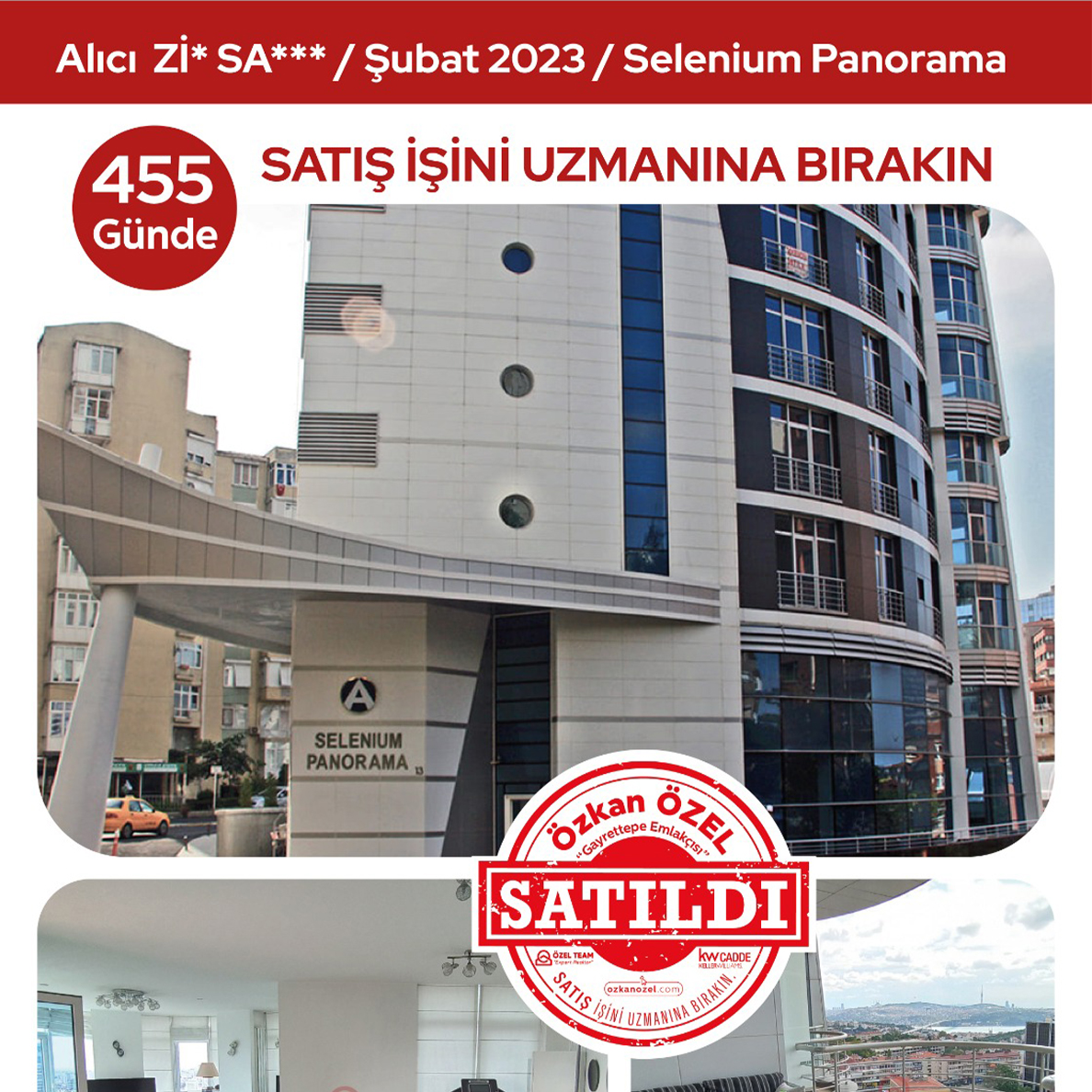 Selenium Panorama, Quasar Istanbul Satılık Daireler